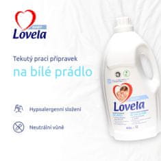 Lovela Baby tekutý prací prípravok na bielu bielizeň 4,5 l / 50 pracích dávok