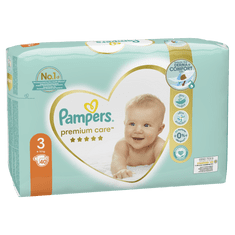 Pampers Premium Care Plienky, Veľkosť 3, 40 ks, 6kg-10kg