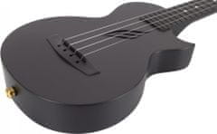 Cascha HH 2258 Carbon Fibre Ukulele Set Black