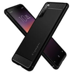 Spigen Rugged Armor silikónový kryt na Sony Xperia 10 II, čierny