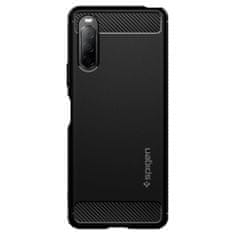 Spigen Rugged Armor silikónový kryt na Sony Xperia 10 II, čierny