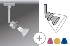 Paulmann Paulmann spot pre koľajnicový systém urãil Basic LED DecoSystems 1x3,5W GZ10 matný chróm 951.82 P 95182 95182