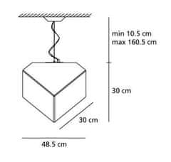 Artemide Artemide EDGE 30 záves. biela 1294010A