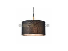 ACA ACA Lighting Textile závesné svietidlo OD650840PBK