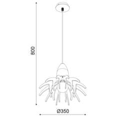 ACA ACA Lighting Style závesné svietidlo ZM170031P