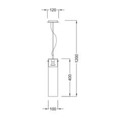 ACA ACA Lighting Prim závesné svietidlo V110TR