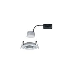 Paulmann Paulmann Vstavané svietidlo LED Nova kruhové 1x6,5W hliník brúsený výklopné 3-krokové-stmievateľné 934.86 P 93486 93486