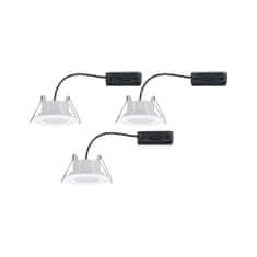 Paulmann Paulmann HomeSpa LED vstavané svietidlo Calla IP65 1x5,5W 230V WhiteSwitch výklopné 3ks sada vrátane sv. zdroje 929.99 92999