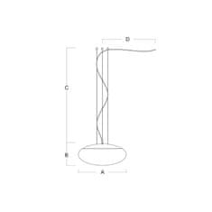LUCIS LUCIS závesné svietidlo DAPHNE ZL 34,6W LED 4000K sklo biela opál ZL3.L4.D551.31L DALI