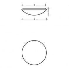 LUCIS LUCIS stropné a nástenné svietidlo CHARON PMMA 1x100 (77) W E27 akrylátové sklo S33.11.CA3