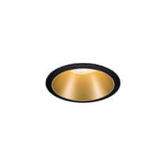 Paulmann Paulmann Vstavané svietidlo LED Cole 3x6,5W čierna / zlatá mat 3-krokové-stmievateľné 2700K teplá biela 934.04 93404