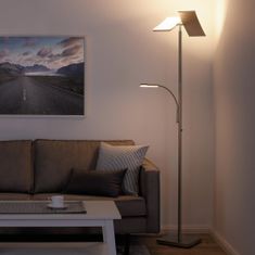 PAUL NEUHAUS Leuchten DIRECT LED stojacie svietidlo, stmievateľné, Smart Home, RGB plus W RGB plus 3000-5000K MEDION LD 11925-55