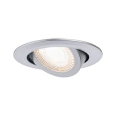 Paulmann Paulmann LED vstavané svietidlo 3ks sada výklopné 3x6W 3000K matný chróm 929.86 92986