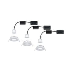 Paulmann Paulmann LED vstavané svietidlo Nova mini nevýklopnou IP44 3x4W 2700K biela mat 230V 942.99 94299