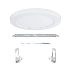 Paulmann Paulmann LED vstavané svietidlo Cover-it kruhové 225mm, 16,5W 4000K biela mat Panel pre vstavanú aj povrchovú montáž s 953.89 95389