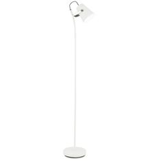 Sessak Sessak Moderné stojací lampa Odette - pr. 140 x 1500 x 230 mm, 28 W, matná biela, chróm SE ODELV