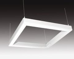 SEC SEC Stropné alebo závesné LED svietidlo WEGA-FRAME2-CB-DIM-DALI, 90 W, čierna, 1444 x 1444 x 65 mm, 3000 K, 12000 lm 321-B-115-01-02-SP