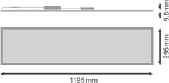 Osram LEDVANCE PL PFM 1200X300 UGR19 30 W 3000 K 4058075440098