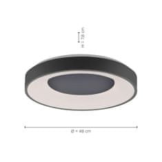 PAUL NEUHAUS LEUCHTEN DIREKT aj s JUST LIGHT LED stropné svietidlo, 50cm, stmievateľné, sériový obvod, CCT, proti oslneniu 3000-5000K