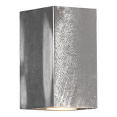 NORDLUX NORDLUX vonkajšie nástenné svietidlo Canto Maxi Kubi 2 2x28W GU10 galvanizovaná oceľ číra 49731031