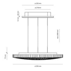 Artemide Artemide Calipso závesné 2700K 0213W10A