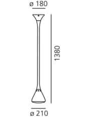 Artemide Artemide Pipe závesné LED 2700K 0672W10A