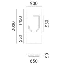 Artemide Artemide Alphabet of Light - veľké písmeno J 1201J00A