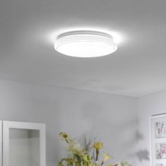 PAUL NEUHAUS LEUCHTEN DIREKT aj s JUST LIGHT LED stropné svietidlo, Smart Home, RGB plus W, diaľkový ovládač, hviezdne nebo MEDION RGB plus 2700-5000K