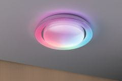 Paulmann PAULMANN LED stropné svietidlo Rainbow efekt dúhy RGBW 230V 22W chróm / biela 70546