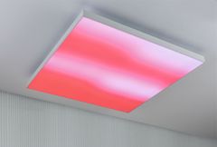 Paulmann Paulmann LED Panel Velor Rainbow dynamicRGBW hranaté 595x595mm 3520lm RGBW biela 79906