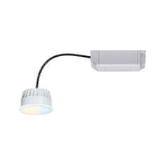 Paulmann Paulmann LED Modul vstavané svietidlo Smart Home Zigbee meniteľná biela Coin kruhové 50mm Coin 6W 470lm 230V meniteľná biela satén 93074