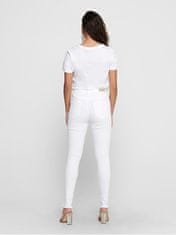 ONLY Dámske džínsy ONLBLUSH Slim Fit 15155438 White (Veľkosť M/30)