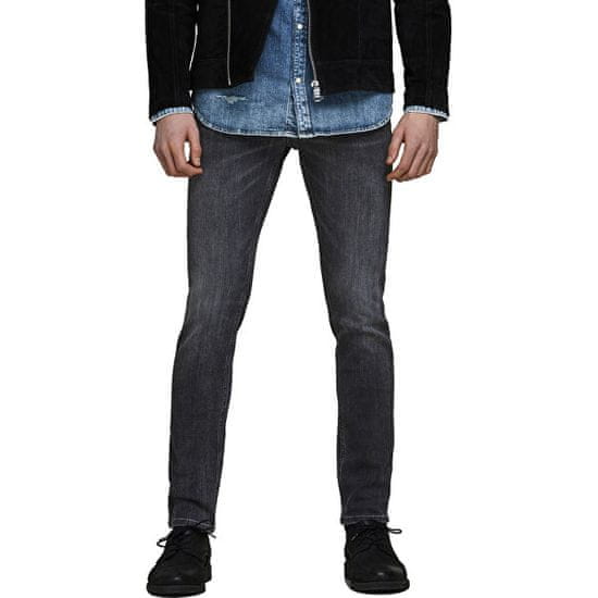 Jack&Jones Pánske džínsy JJIGLENN Slim Fit 12159030 Black Denim