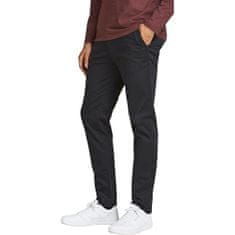 Jack&Jones Pánske nohavice JJIMARCO Slim Fit 12150158 Black (veľkosť 29/32)