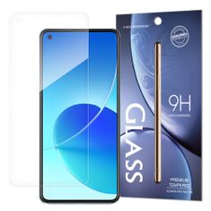 IZMAEL Temperované tvrdené sklo 9H pre Oppo Reno6 4G - Transparentná KP13217