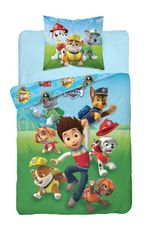 Zapardrobnych.sk Bavlnené obliečky Paw Patrol zábava 140 x 200