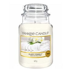 Yankee Candle vonná sviečka Fluffy Towels (Nadýchané osušky) 623g