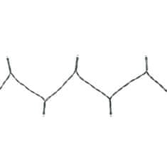 Vidaxl Svetelná reťaz na vianočný stromček 150 LED studená biela 150cm