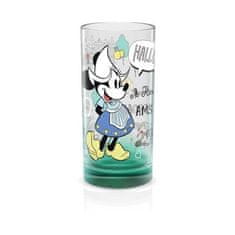 Disney Sklenený pohár Mickey a Minnie Amsterdam zelený 270ml