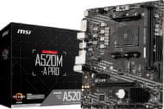 MSI A520M-A PRO - AMD A520