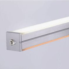 PAUL NEUHAUS PAUL NEUHAUS LED závesné svietidlo, farba oceľ, stmievač, lineárne dizajn, CCT, nastaviteľná výška 2700-5000K