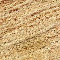 Petromila vidaXL Ručne vyrobený jutový koberec prírodný 160x230 cm