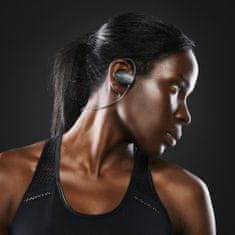 Earphones Bluetooth Sport 1+, čierna