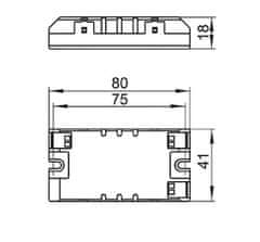 Vossloh-Schwabe Elektronický predradník ELXs 116.900