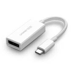 Ugreen MM130 adaptér USB-C / DisplayPort, biely