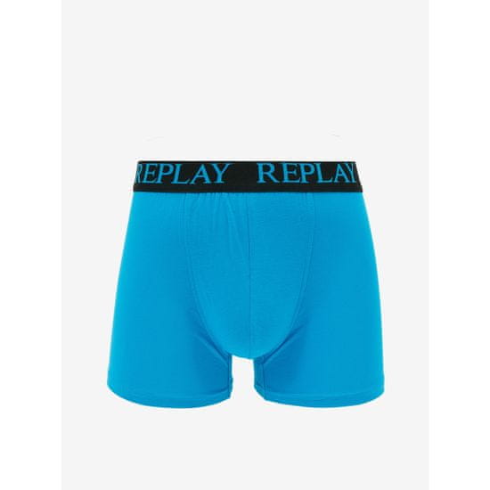 Replay Boxerky Boxer Style 04/C Cuff Logo 2Pcs Box