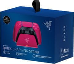 Razer Universal Quick Charging Stand for PlayStation 5 - Cosmic Red (RC21-01900300-R3M1) - rozbalené