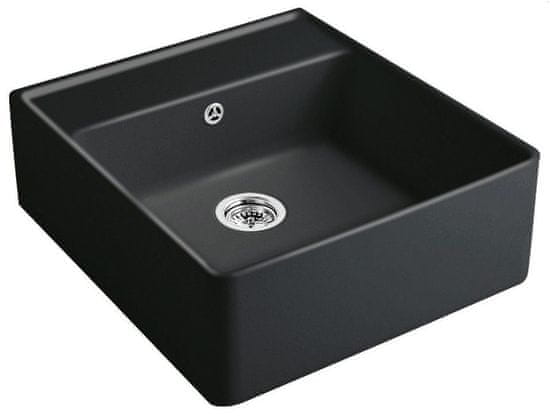 Villeroy & Boch Modulový kuchyňský dřez Single 595 Barva: (White Alpin) bílá, (Ebony) černá matná, (Chromite glossy) černá lesklá)