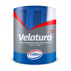 Vitex VELATURA - základná farba na drevo matná BIELA 750ml