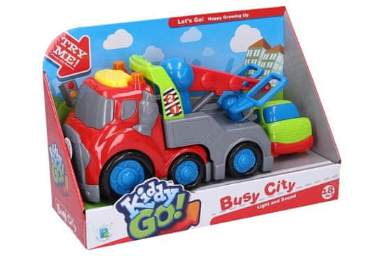 Wiky Kiddy Auto odťahovka s efektmi 19,5cm